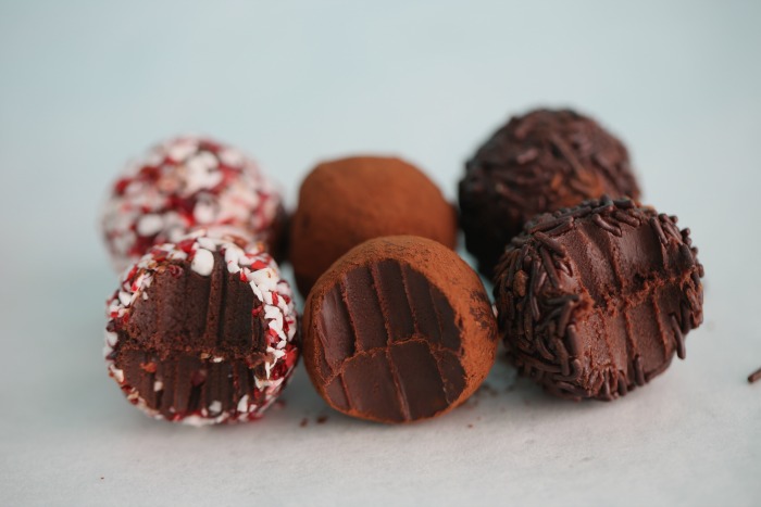 Cook up these easy chocolate truffles when you have chance