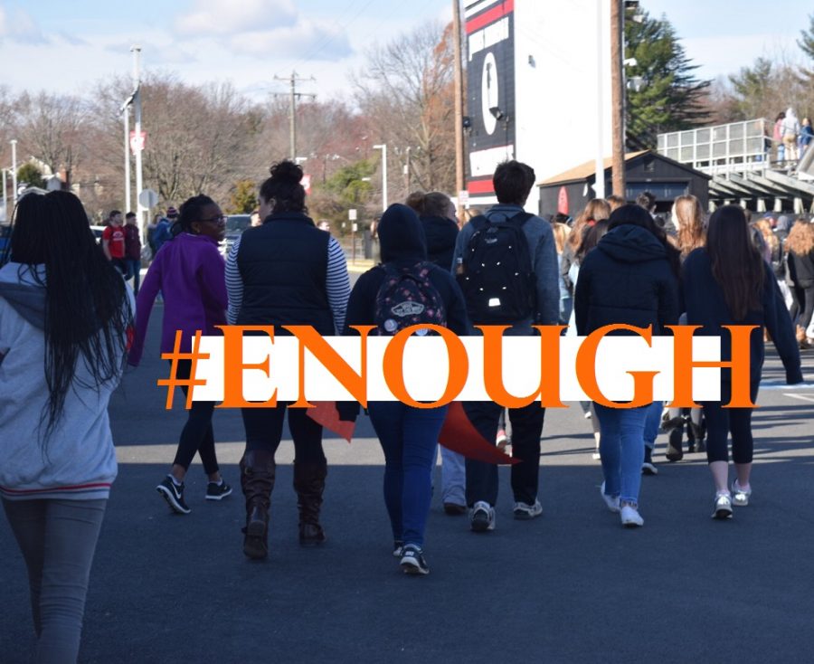Students walk out to speak out against gun violence