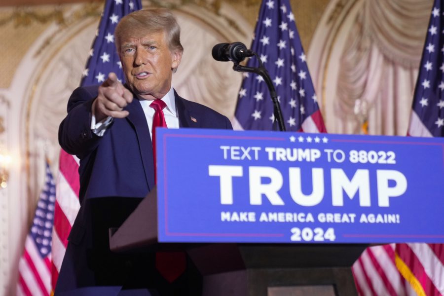 Donald+Trump+announces+his+2024+presidential+campaign+at+his+Mar-a-Lago+resort